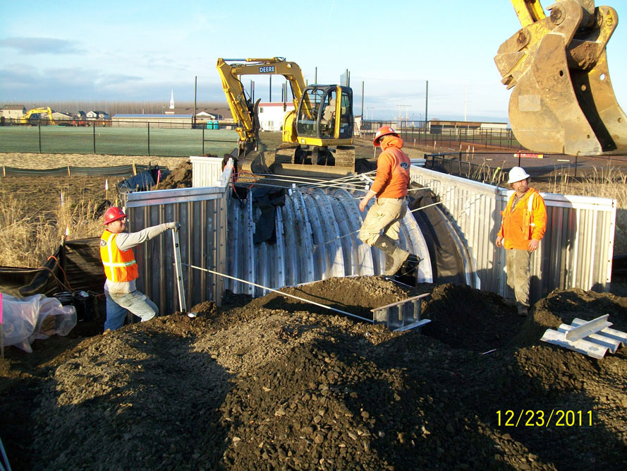Forest Grove High School - Construction area