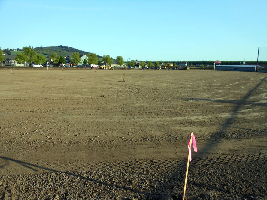 Forest Grove High School - Site work