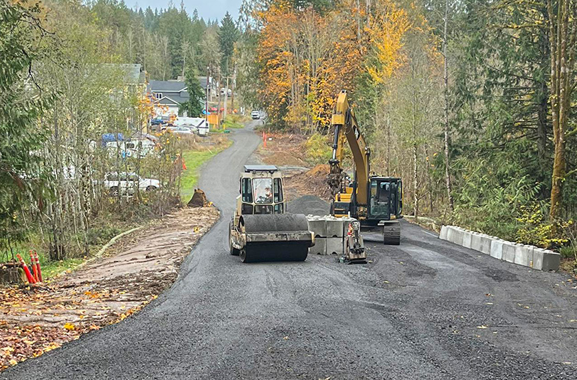 Louisiana Ave and Water Main