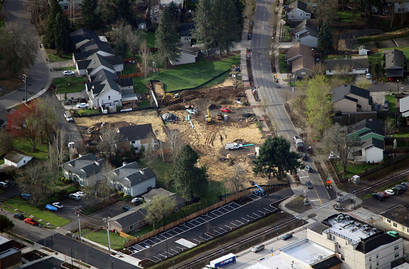Park ROW Road and Utilities