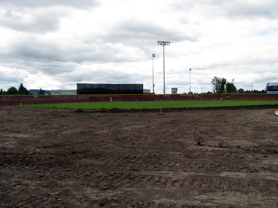 Linfield College - New Outfield for Baseball Field - Slide 8